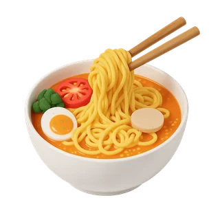 Ramen 3D Icon
